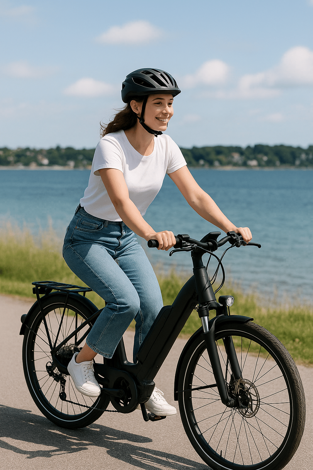 Oplev Verden På To Hjul: Den Perfekte Elcykel Til Damer